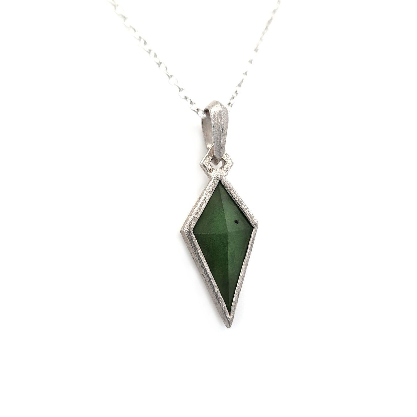 Nephrite Jade Kite Pendant