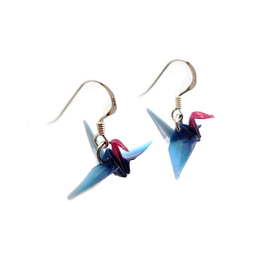 Origami Crane Earrings