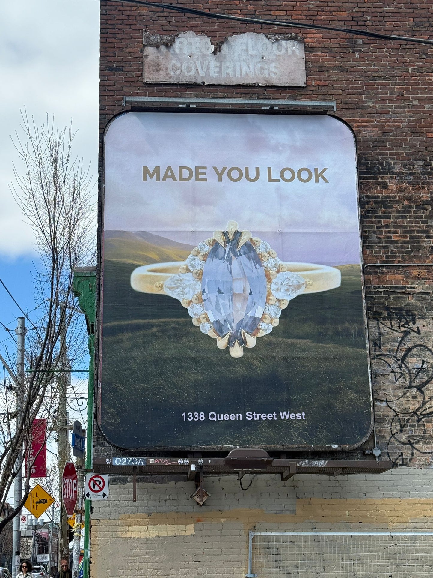 14k Yellow Ring with Natural 1.24ct Purple Sapphire and Accent Lab-Grown Diamonds