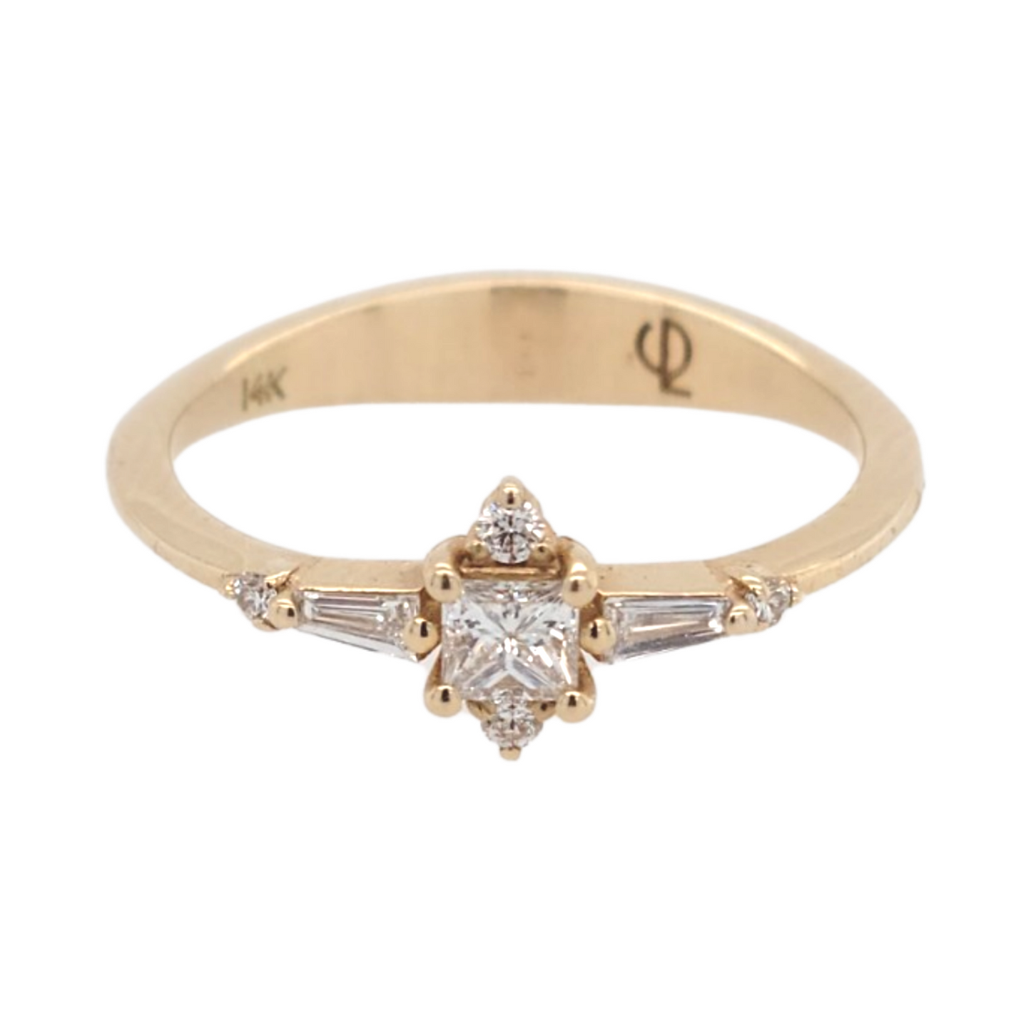 Diamond Cushion Ring